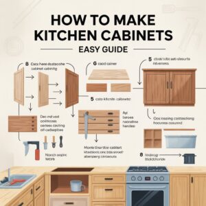 How to Make Kitchen Cabinets| Easy Guide
