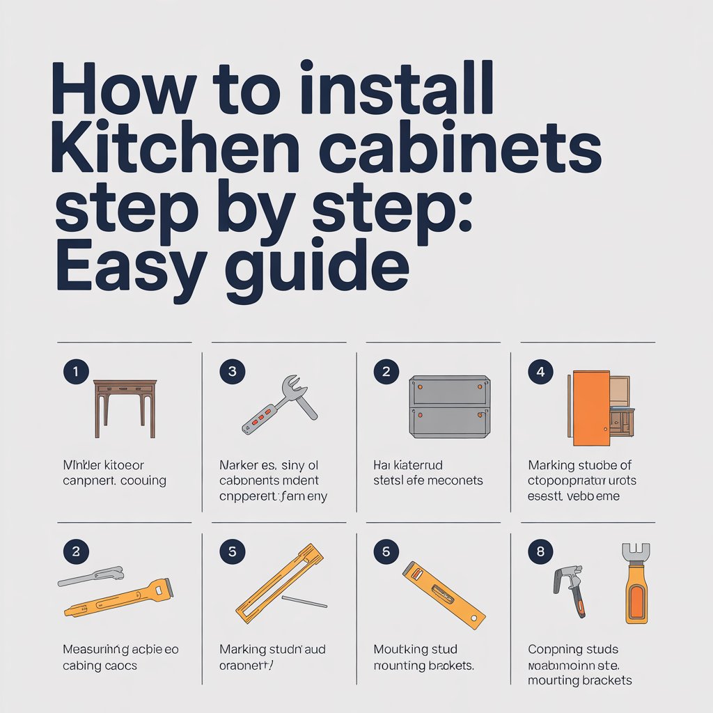 How to Install Kitchen Cabinets Step by Step: Easy Guide