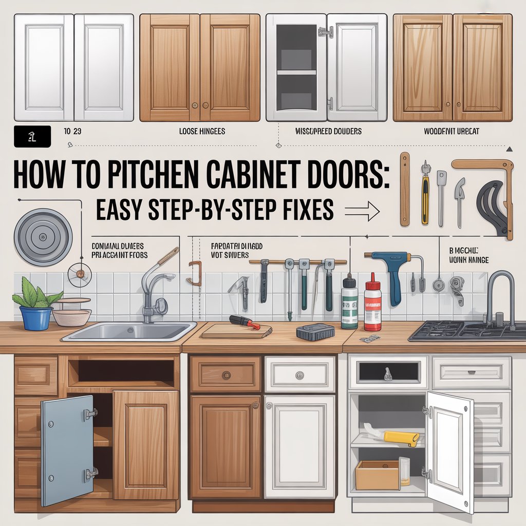 How To Fix Kitchen Cabinet Doors