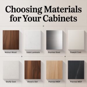 Choosing Materials for Your Cabinets