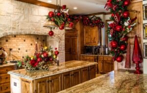 Christmas Decorations for Kitchen Cabinets
