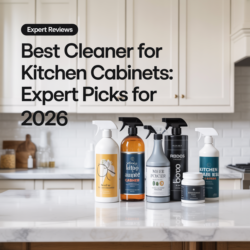 Best Cleaner For Kitchen Cabinets: Expert Picks For 2026