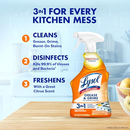 Top Choice Best Homemade Degreaser For Kitchen Cabinets.