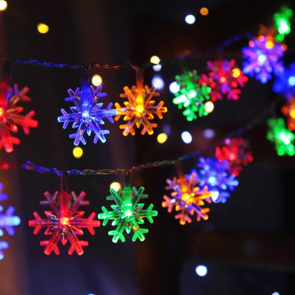 Christmas lights for kitchen cabinets