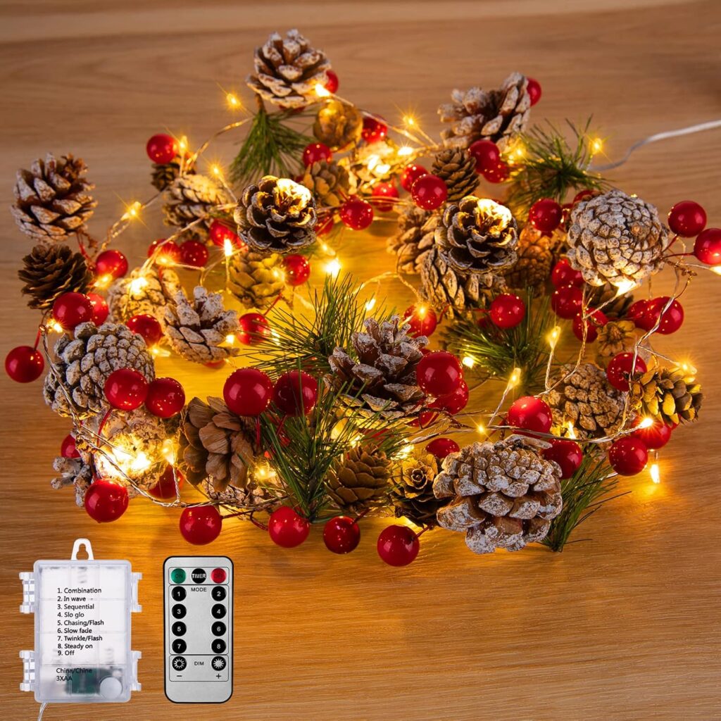 Christmas lights for kitchen cabinets