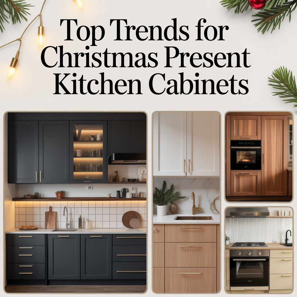 Christmas Present Kitchen Cabinets