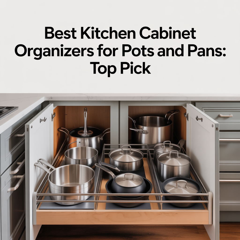 Best Kitchen Cabinet Organizers For Pots And Pans: Top Pick