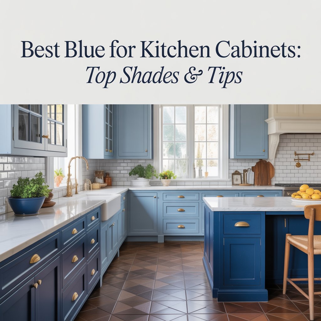 Best Blue For Kitchen Cabinets Colors That Shine Bright.