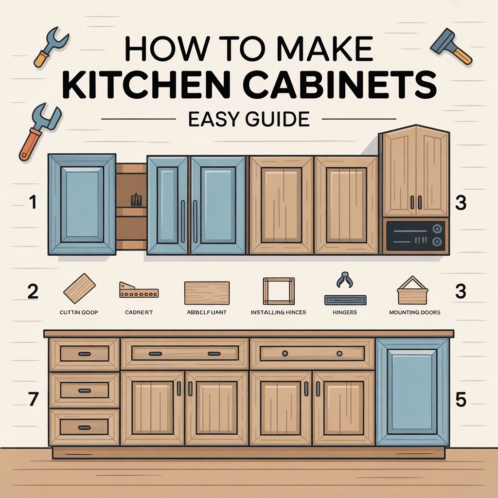 How to Make Kitchen Cabinets| Easy Guide
