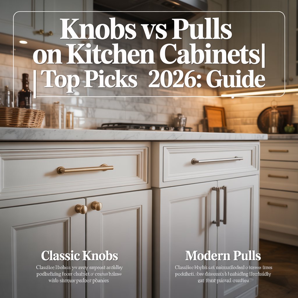 Knobs Vs Pulls On Kitchen Cabinets