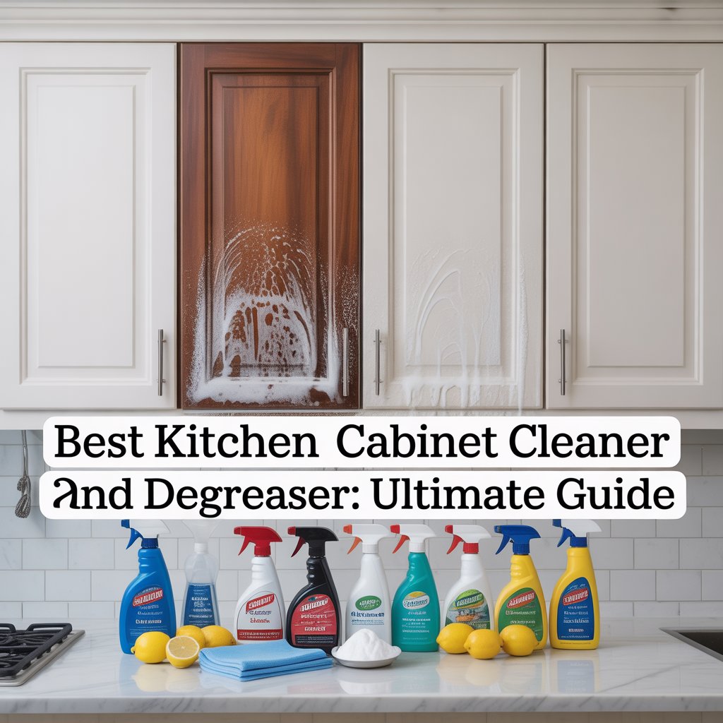 Best Kitchen Cabinet Cleaner And Degreaser: Ultimate Guide