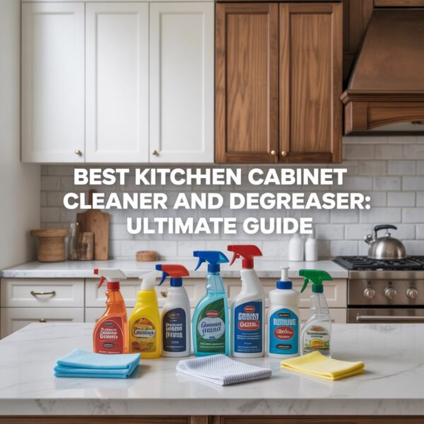 Best Kitchen Cabinet Cleaner And Degreaser: Ultimate Guide