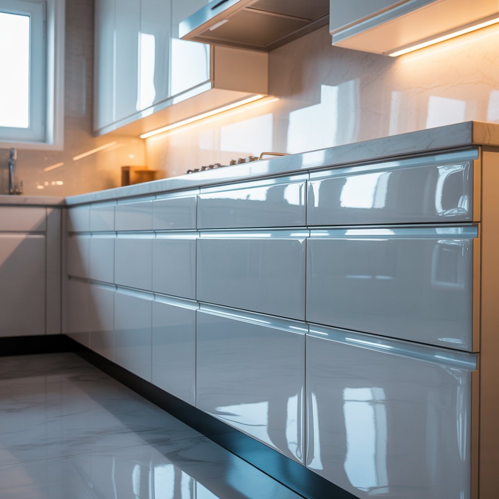 Best Adhesive Vinyl Kitchen Cabinets: Glossy White Picks