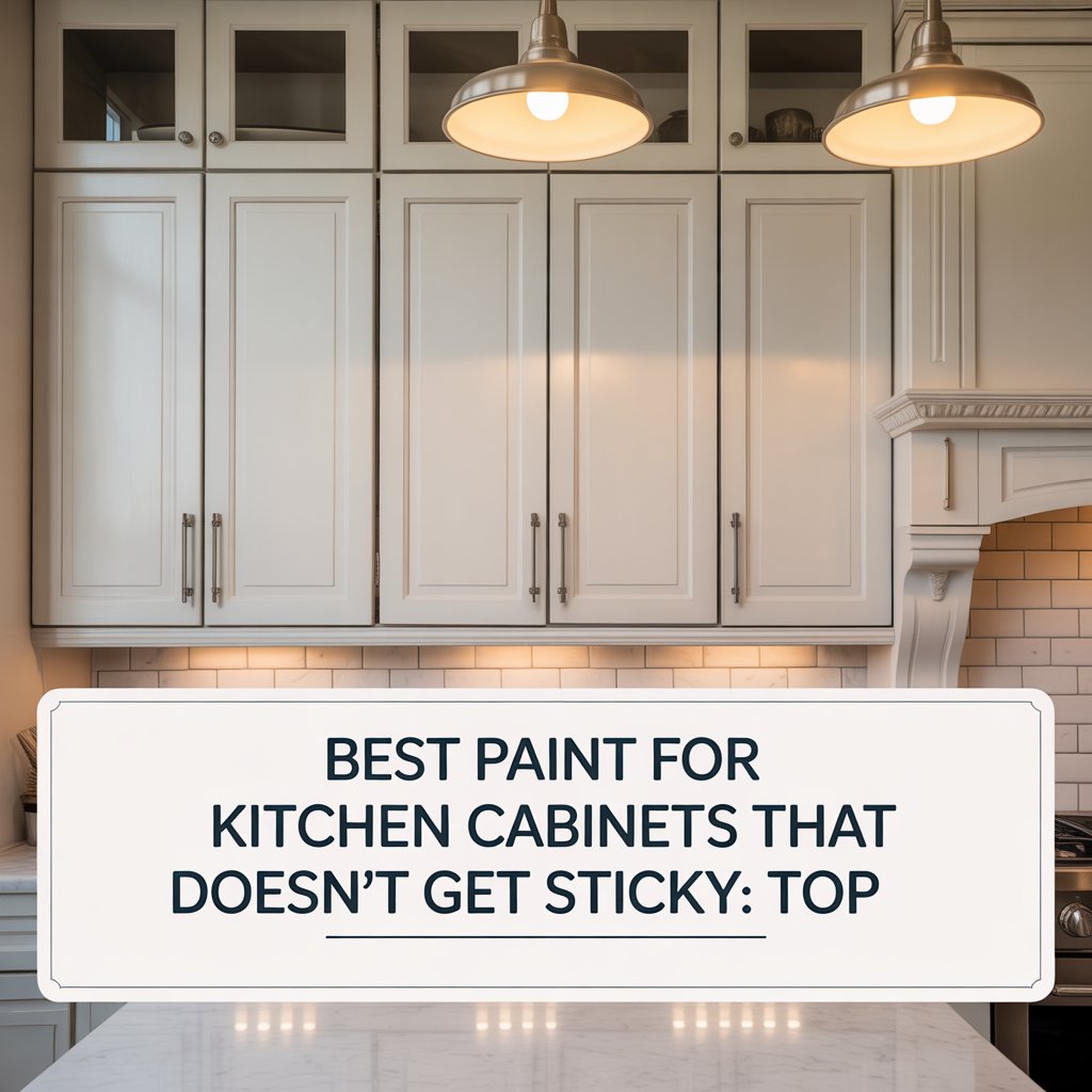 Best Paint For Kitchen Cabinets That Doesnt Get Sticky: Top