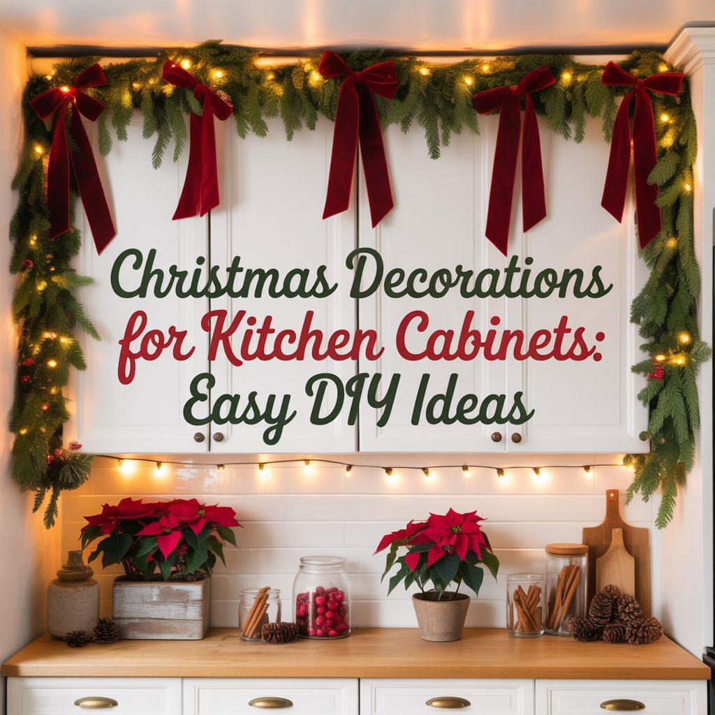 Best Christmas Decorations For Kitchen Cabinets