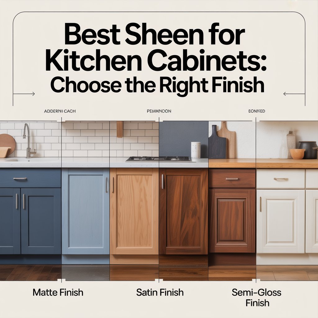 Best Sheen For Kitchen Cabinets: Choose The Right Finish