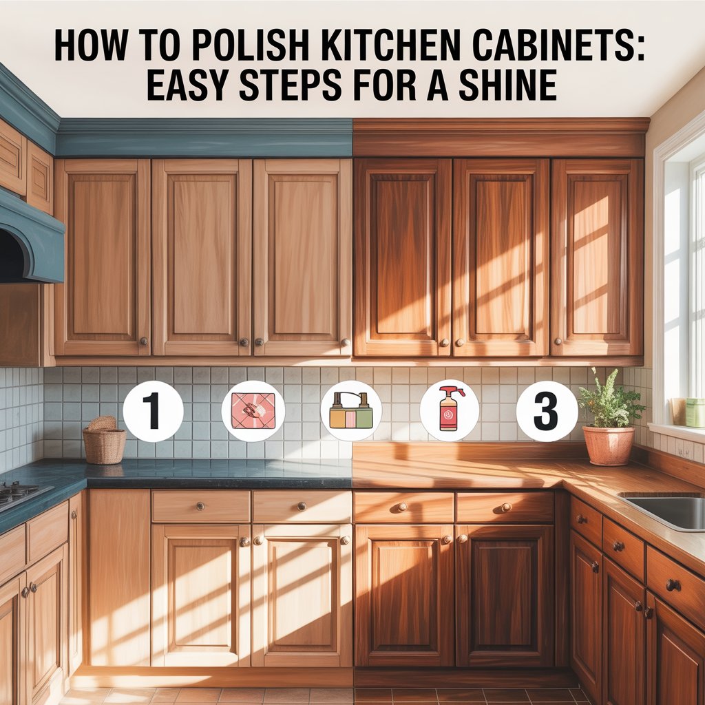 How To Polish Kitchen Cabinets: Easy Steps For A Shine