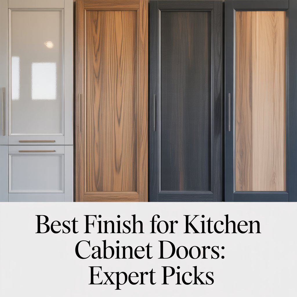 Best Finish For Kitchen Cabinet Doors: Expert Picks