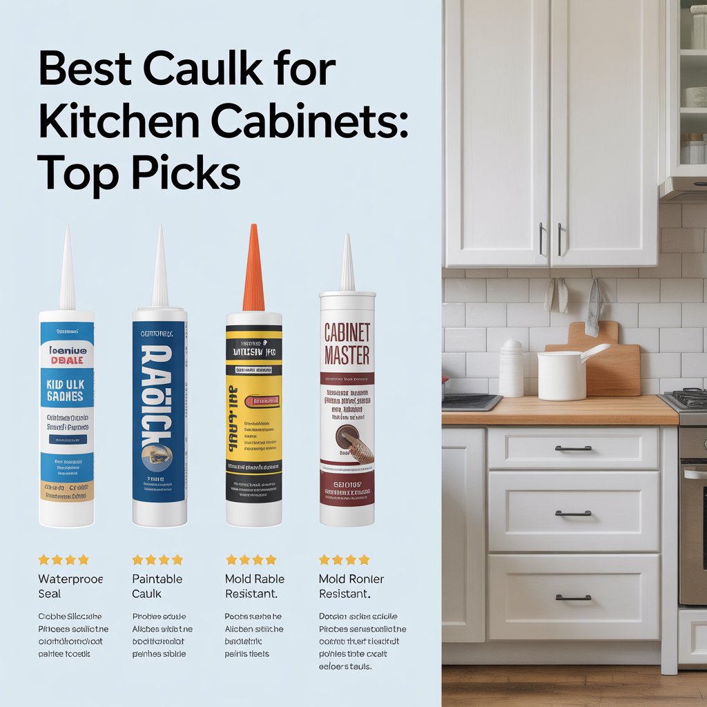 Best Caulk For Kitchen Cabinets That Lasts Long 2026