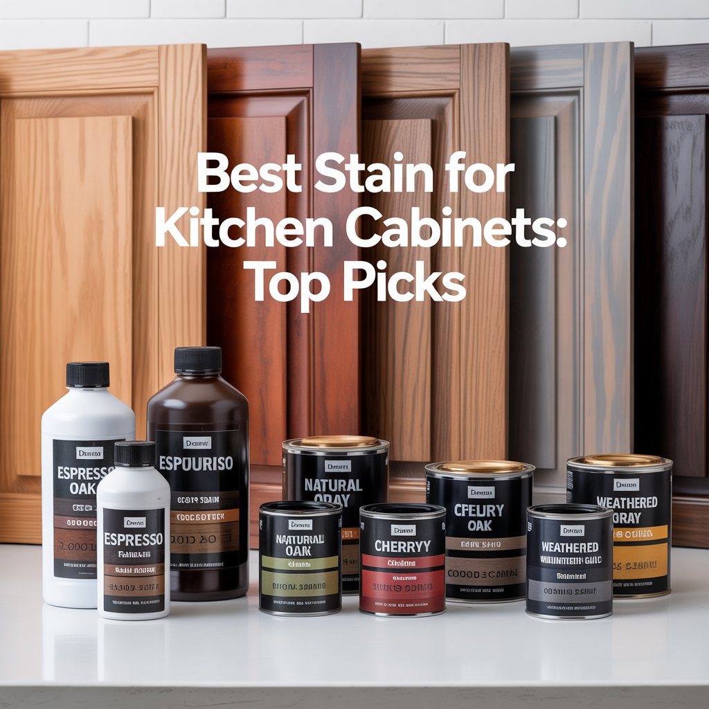 Best Stain For Kitchen Cabinets: Top Picks