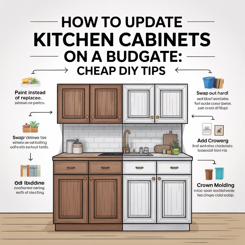 How To Update Kitchen Cabinets On A Budget