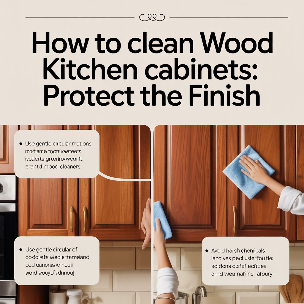 How To Clean Wood Kitchen Cabinets: Protect The Finish