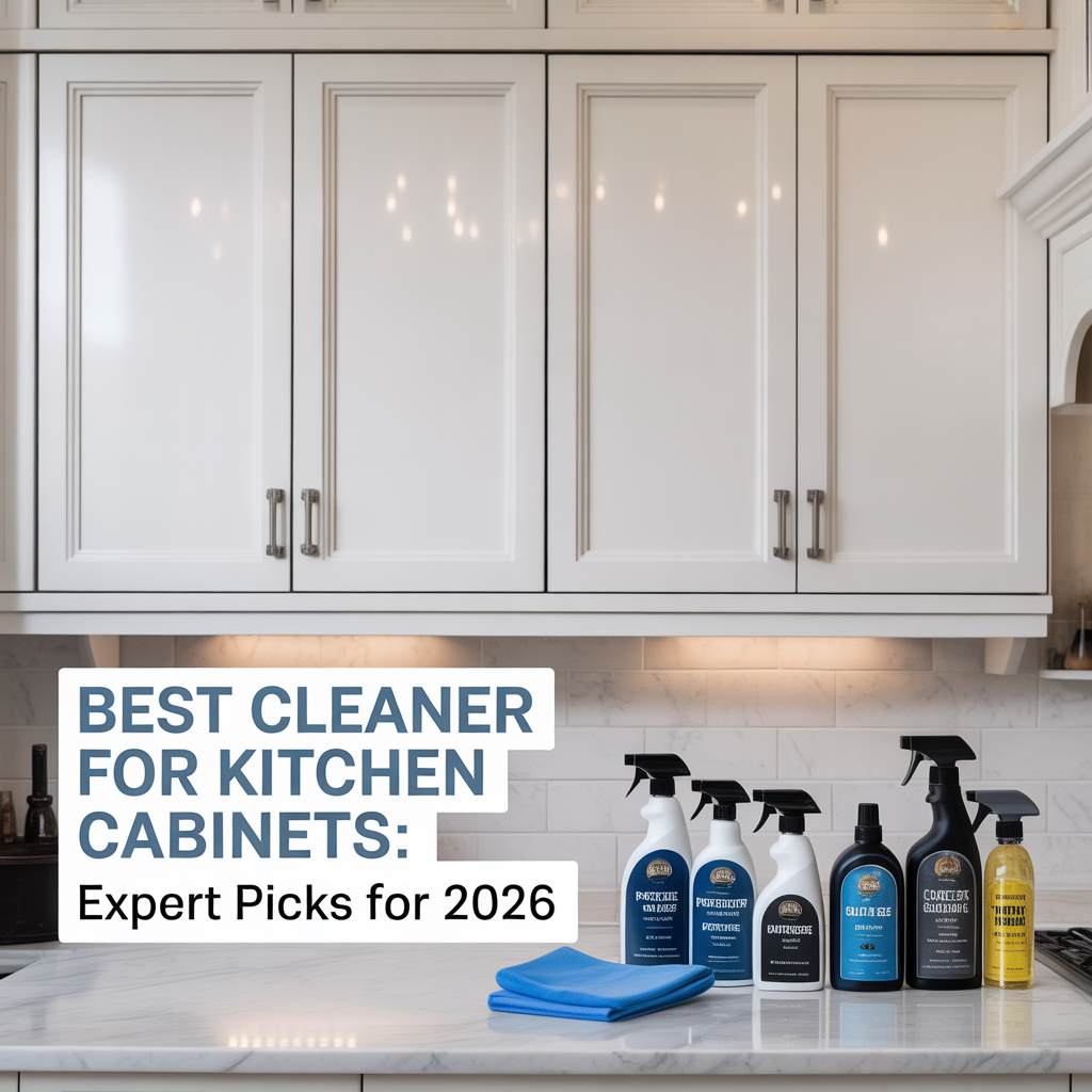Best Cleaner For Kitchen Cabinets: Expert Picks For 2026