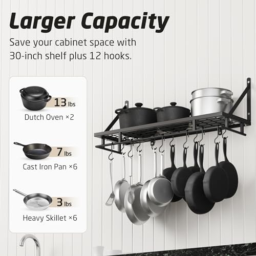 Best Kitchen Organizer Rack Wall Mounted: Space Hacks