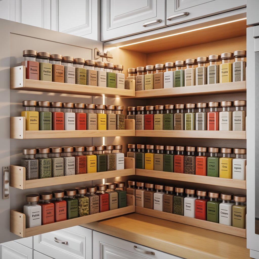 Best Kitchen Cabinet Organizer For Spice Jars: Top Picks