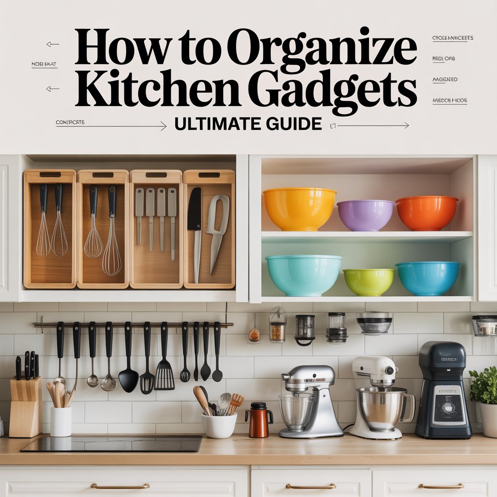 how to organize kitchen gadgets: Ultimate Guide