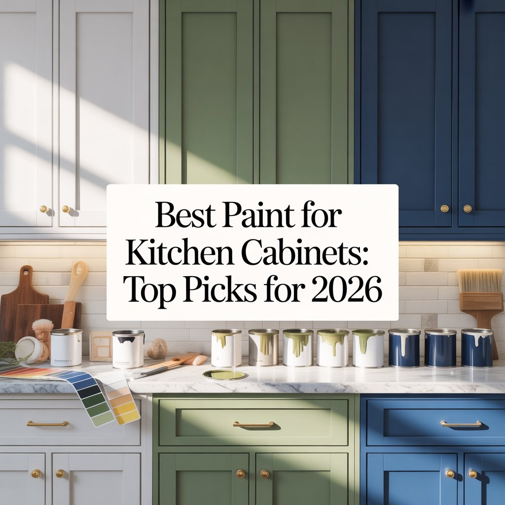 Best Paint For Kitchen Cabinets: Top Picks For 2026