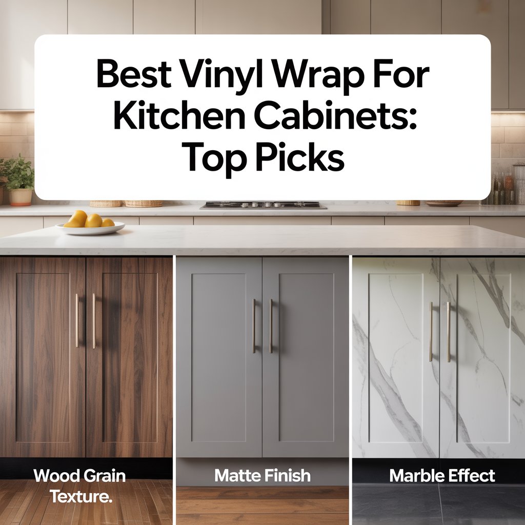 Best Vinyl Wrap For Kitchen Cabinets That Last Long 2026.