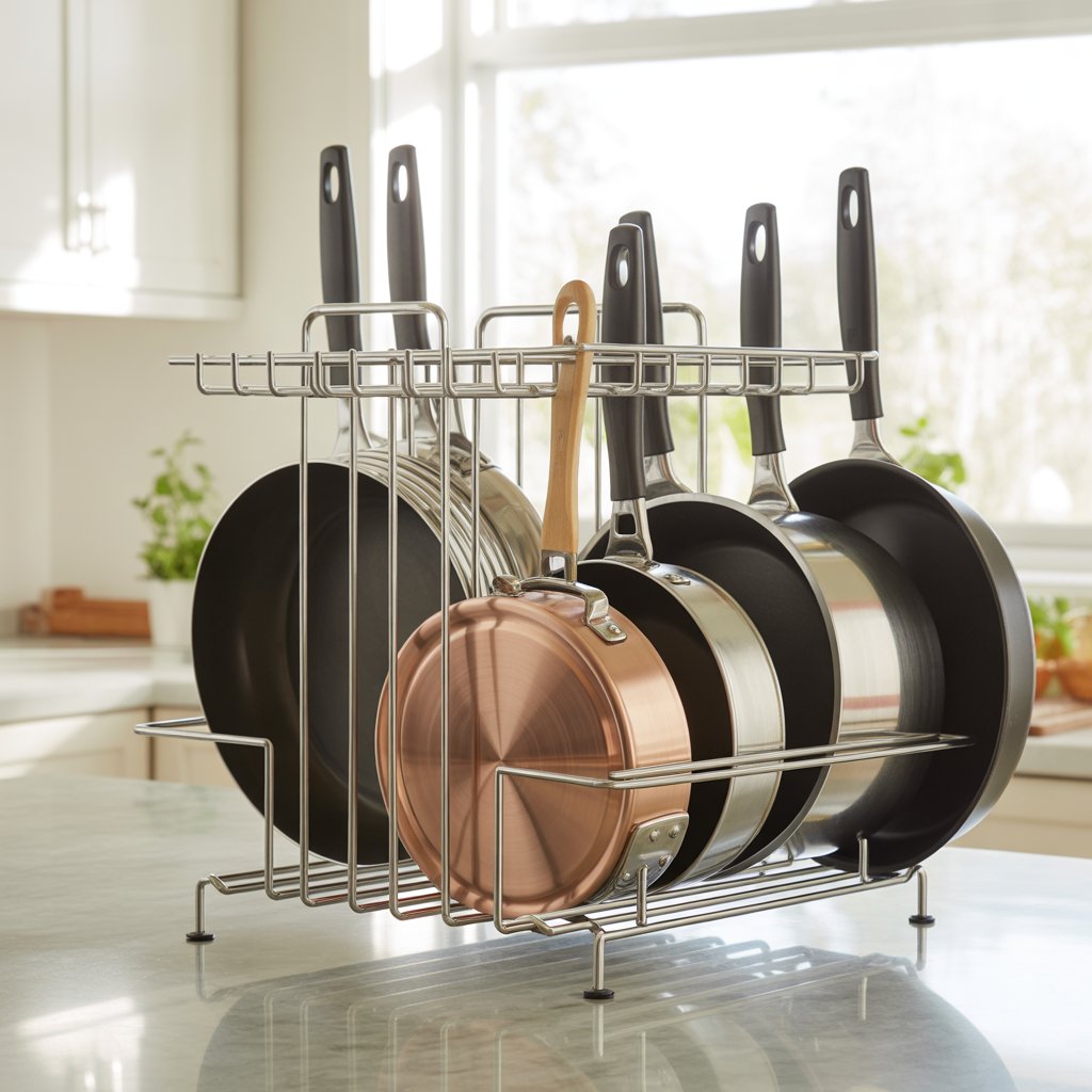 Top Pots And Pans Organizer Rack for Easy Storage 2026.