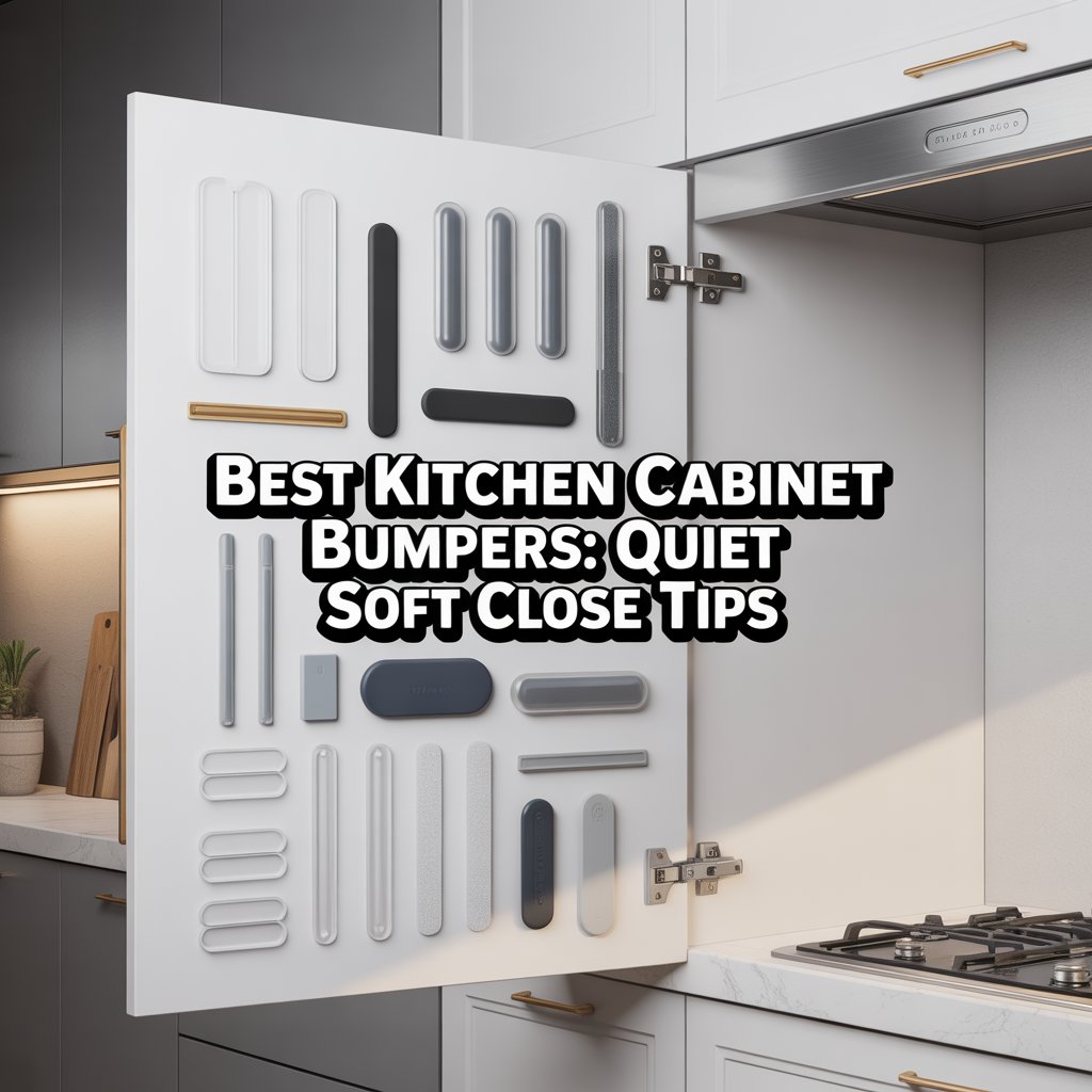 Best Kitchen Cabinet Bumpers: Quiet Soft Close Tips