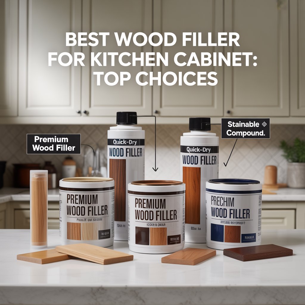 Best Wood Filler For Kitchen Cabinet: Top Choices