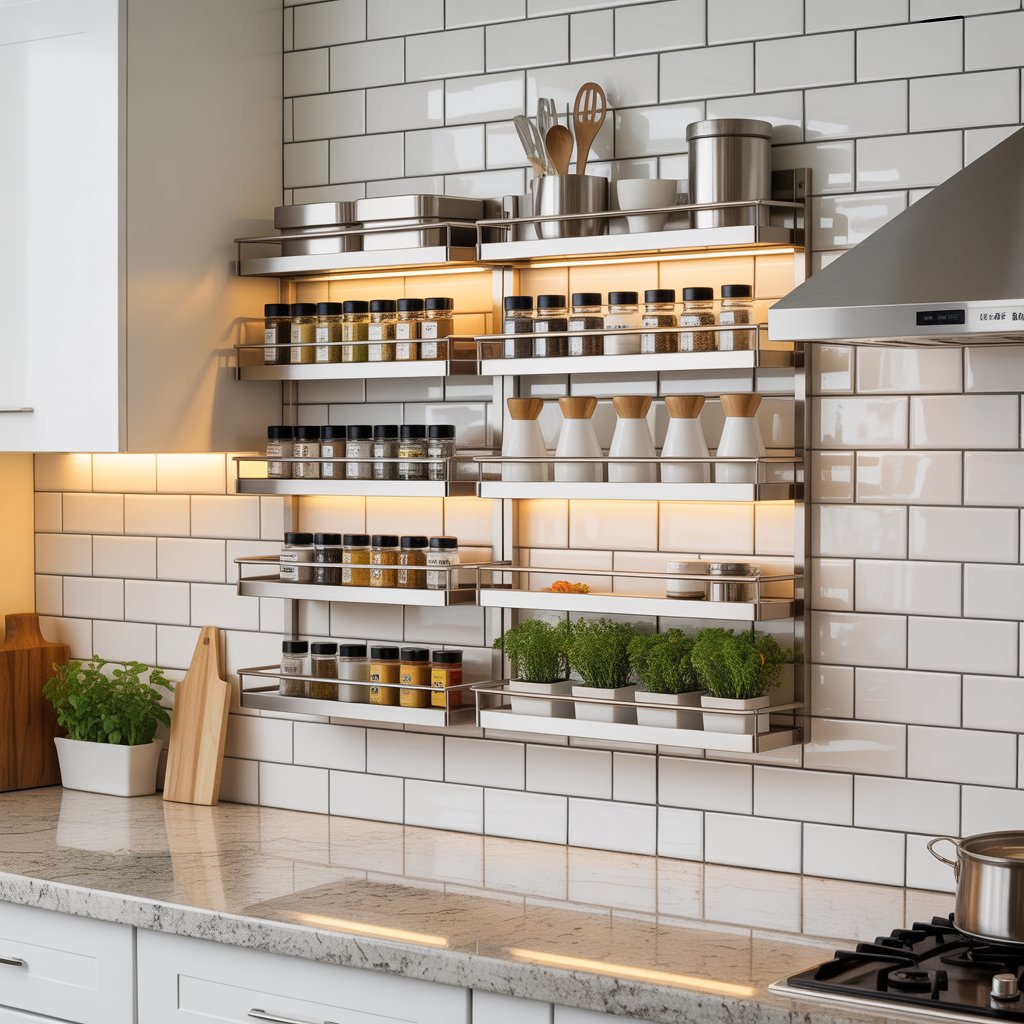 Kitchen Wall Shelf Organizer: Maximize Space Fast