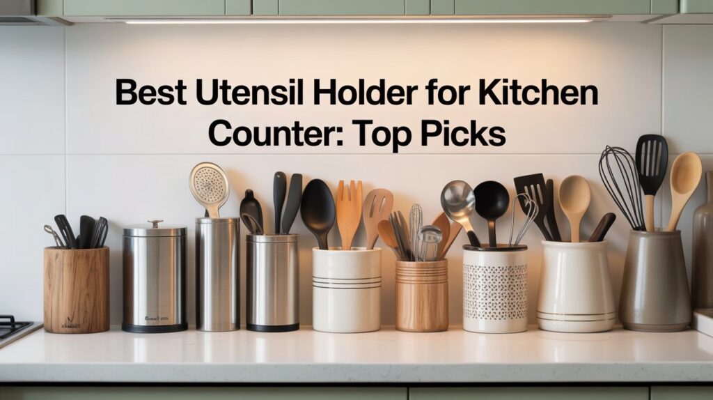 Best Utensil Holder For Kitchen Counter