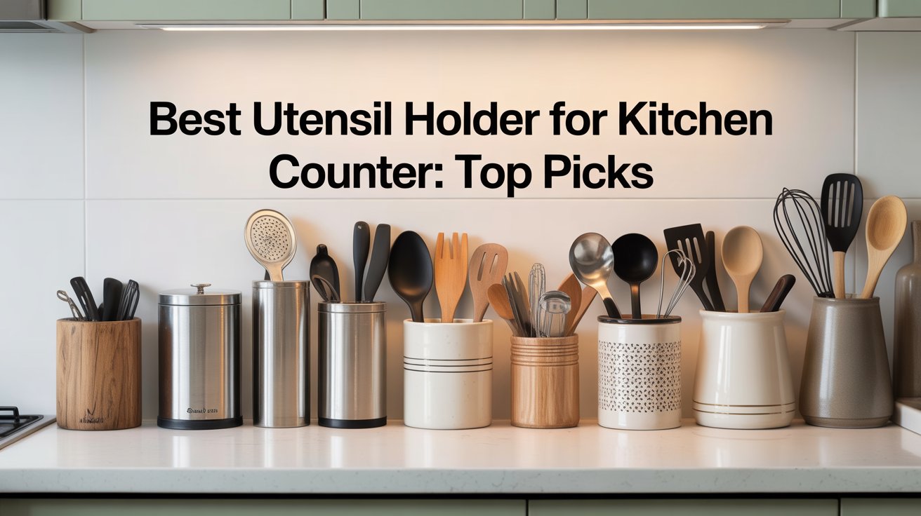 Best Utensil Holder For Kitchen Counter