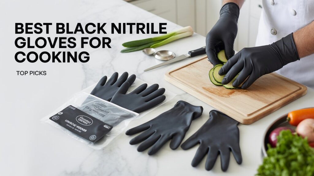 Best Black Nitrile Gloves For Cooking: