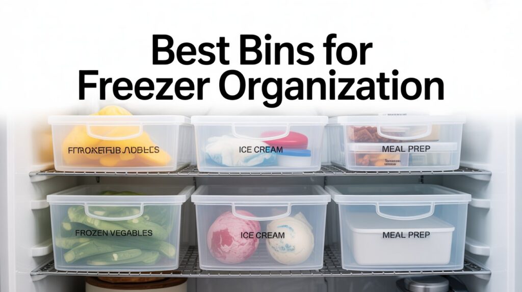 Best Bins For Freezer Organization