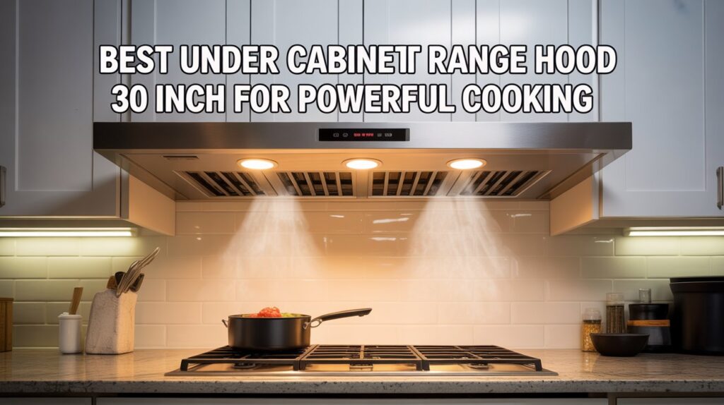 Best Under Cabinet Range Hood 30 Inch